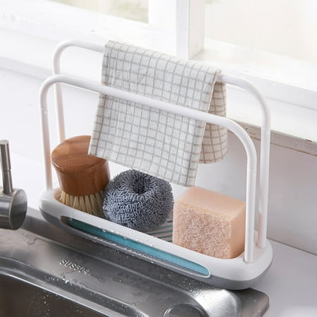 SPRING PARK Kitchen Rag Sponge Soap Storage Rack Dishcloth Drain Towel Shelf Tool DIY
SPRING PARK Kitchen Rag Sponge Soap Storage Rack Dishcloth Drain Towel Shelf Tool DIY