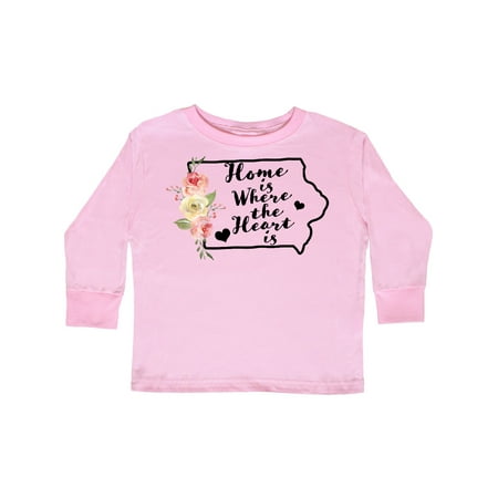 Inktastic Iowa Home is Where the Heart is with Watercolor Floral Gift Toddler Boy or Toddler Girl Long Sleeve T-Shirt
Inktastic Iowa Home is Where the Heart is with Watercolor Floral Gift Toddler Boy or Toddler Girl Long Sleeve T-Shirt