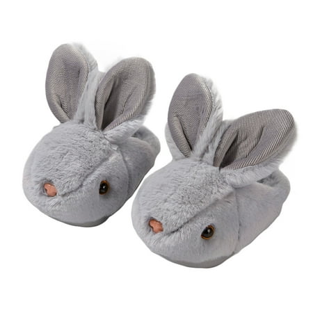 Raruxxin Little Kids Winter Slipper Cute Bunny Floral/Stripe Ears Anti-Slip Thick Plush Slip-On Slippers Child Warm Bedroom Shoes
Raruxxin Little Kids Winter Slipper Cute Bunny Floral/Stripe Ears Anti-Slip Thick Plush Slip-On Slippers Child Warm Bedroom Shoes