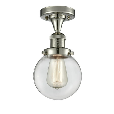 Innovations Lighting 517-1Ch-6 Beacon Beacon 1 Light 6 Wide Semi-Flush Ceiling Fixture -
Innovations Lighting 517-1Ch-6 Beacon Beacon 1 Light 6 Wide Semi-Flush Ceiling Fixture -