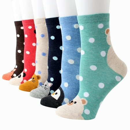Fashion Socks 6Pair Women Casual Print Cotton Pattern Lady Socks Tube Comfortable Socks
Fashion Socks 6Pair Women Casual Print Cotton Pattern Lady Socks Tube Comfortable Socks