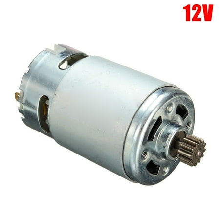 Fule Motor 12 Teeth Gear 3mm Shaft Diameter 12V 14.4V 18V For Cordless Drill