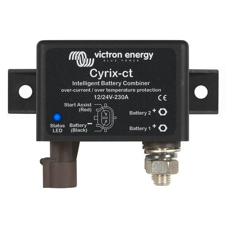 Victron Combiner 12/24v-230a Cyrix-Ct Intelligent Combiner Microprocessor Controlled