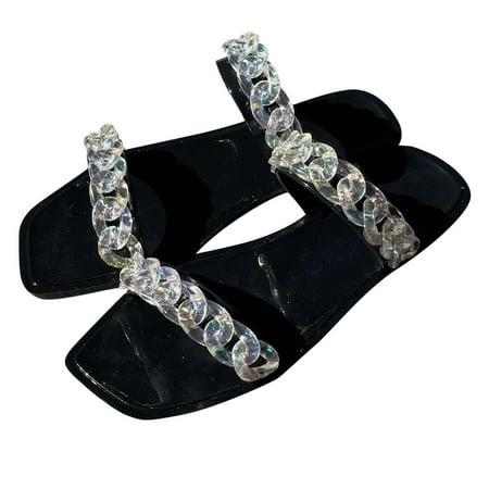 NECHOLOGY Pumpkin Slippers for Women Size And Chain Fashion Summer Spring Women Shoes Slippers Fun Slippers for Women Size 9-10 Black 7.5
NECHOLOGY Pumpkin Slippers for Women Size And Chain Fashion Summer Spring Women Shoes Slippers Fun Slippers for Women Size 9-10 Black 7.5