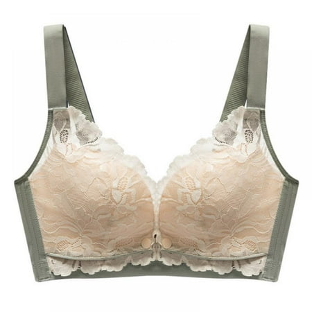 Wenasi Women Lace Breastfeeding Bras No Steel Rim Front Open Button Thin Underwear
Wenasi Women Lace Breastfeeding Bras No Steel Rim Front Open Button Thin Underwear