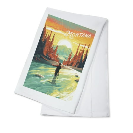 Montana This is Living Fishing with Mountain (100% Cotton Tea Towel Decorative Hand Towel Kitchen and Home)
Montana This is Living Fishing with Mountain (100% Cotton Tea Towel Decorative Hand Towel Kitchen and Home)