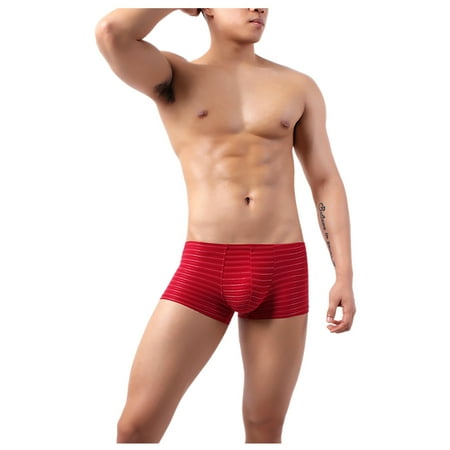 QWERTYU Mens Comfort Soft Stretch Breathable Briefs Male Pouch Underwear Trunks XL Red
QWERTYU Mens Comfort Soft Stretch Breathable Briefs Male Pouch Underwear Trunks XL Red