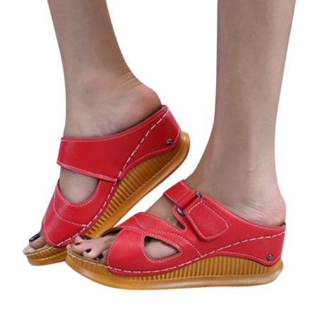 new home gifts for home Women s Spring And Summer Fashion Slippers Hollow Set Foot Low Top Casual Wedge Sandals Platform Shoes Pu Red
new home gifts for home Women s Spring And Summer Fashion Slippers Hollow Set Foot Low Top Casual Wedge Sandals Platform Shoes Pu Red