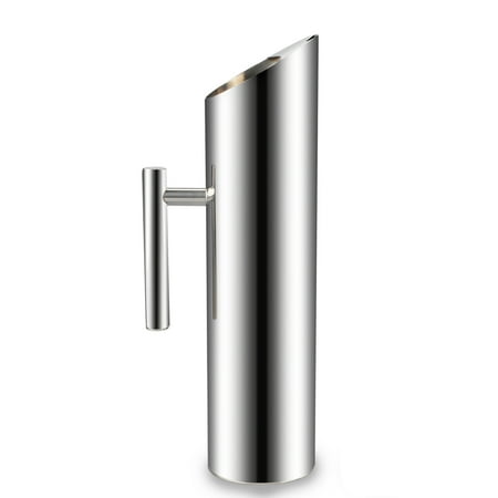 Stainless Steel Water Pitcher 70OZ Stainless Steel Water Jug Flat Top Slim Pitcher Luckeg Silver
Stainless Steel Water Pitcher 70OZ Stainless Steel Water Jug Flat Top Slim Pitcher Luckeg Silver