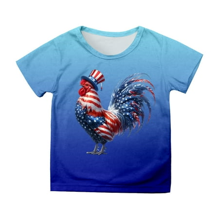 Shirts for Girls Toddler Independence Day Prints Short Sleeve Prints T Shirts Clothes Easter Top 10-11 Years
Shirts for Girls Toddler Independence Day Prints Short Sleeve Prints T Shirts Clothes Easter Top 10-11 Years