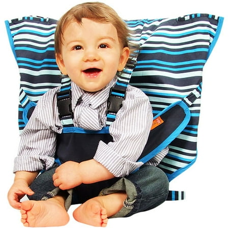 My Little Seat Travel Highchair - Hudson Stripe