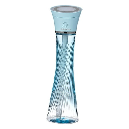 Humidifier Portable Mini USB Air Humidifier for Bedroom Home with Night Light And Auto Shut-Off (250ML) - Blue 70x38x246mm
Humidifier Portable Mini USB Air Humidifier for Bedroom Home with Night Light And Auto Shut-Off (250ML) - Blue 70x38x246mm