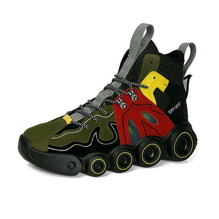 Men‘s Rolling Skate Shape Sneakers Fashion Casual High Top Sneakers Breathable Lightweight Walking Shoes For Outdoor
Men‘s Rolling Skate Shape Sneakers Fashion Casual High Top Sneakers Breathable Lightweight Walking Shoes For Outdoor