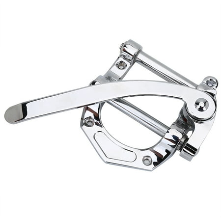 Ymiko Vibrato Tremolo Tailpiece Musical Instruments Accessories for LP Electric Guitar (Silver), LP Guitar Tremolo Tailpiece, Tremolo Tailpiece