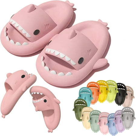 Homgreen Shark Slides for Women Cute Cloud Pillow Slippers Funny Quick Drying Shower Shoes Shark Sandals Non Slip Slide Indoor Outdoor
Homgreen Shark Slides for Women Cute Cloud Pillow Slippers Funny Quick Drying Shower Shoes Shark Sandals Non Slip Slide Indoor Outdoor