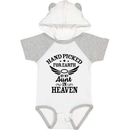 Inktastic Handpicked for Earth by My Aunt in Heaven with Angel Wings Gift Baby Boy or Baby Girl Bodysuit
Inktastic Handpicked for Earth by My Aunt in Heaven with Angel Wings Gift Baby Boy or Baby Girl Bodysuit