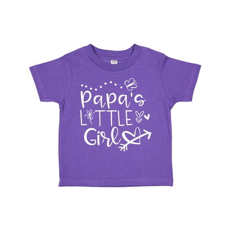 Inktastic Papa s Little Girl with Hearts Flower and Butterfly Gift Toddler Toddler Girl T-Shirt
Inktastic Papa s Little Girl with Hearts Flower and Butterfly Gift Toddler Toddler Girl T-Shirt