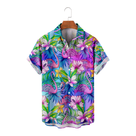 MLFU Mens Kids Button Down Short Sleeve Shirt Loose Fit Beach Tees Crewneck Bowling Shirts for Boys 5-14 Years
MLFU Mens Kids Button Down Short Sleeve Shirt Loose Fit Beach Tees Crewneck Bowling Shirts for Boys 5-14 Years