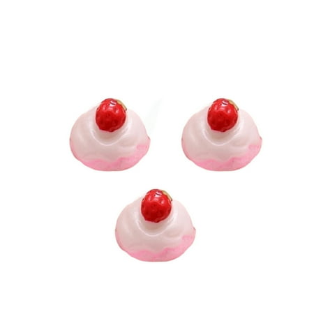 3pcs Strawberry Cake Shape Resin Accessories DIY Mobile Phone Accessories Handmade Hair Accessories
3pcs Strawberry Cake Shape Resin Accessories DIY Mobile Phone Accessories Handmade Hair Accessories