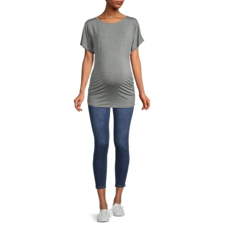 Oh! Mamma Maternity Women s Dolman Sleeve Top (Women s and Women s Plus)