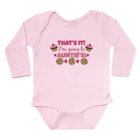 CafePress - That s It! I m Going To Auntie s! Long Sleeve Infa - Long Sleeve Infant Bodysuit
CafePress - That s It! I m Going To Auntie s! Long Sleeve Infa - Long Sleeve Infant Bodysuit