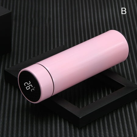 HXAZGSJA Digital Temperature Display Vacuum-Insulated Stainless Steel Mug 2 Model 14 Oz Various Color for Student(Pink B)
HXAZGSJA Digital Temperature Display Vacuum-Insulated Stainless Steel Mug 2 Model 14 Oz Various Color for Student(Pink B)