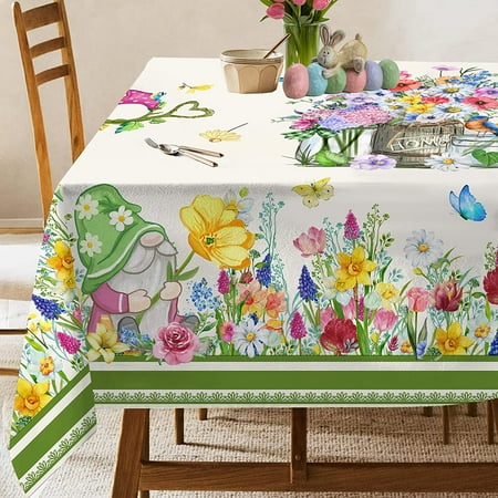 Wish Tree Hexagram Spring Tablecloth Green Tablecloth Rectangle Floral Table Cloths Gnomes Floral Holiday Table Spring Decorations for Home Dinner Party
Wish Tree Hexagram Spring Tablecloth Green Tablecloth Rectangle Floral Table Cloths Gnomes Floral Holiday Table Spring Decorations for Home Dinner Party