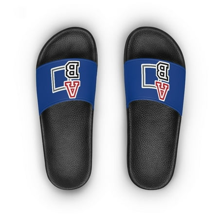 ABJ Greek (Dark Blue Royal) Women s Slide Sandals
