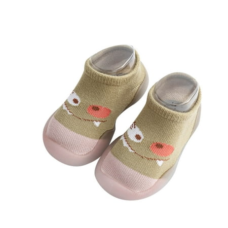 TAIAOJING Boys Girls Animal Cartoon Socks Shoes Toddler Fleece WarmThe Floor Socks Non Slip Prewalker Shoes For 18-24 Months
TAIAOJING Boys Girls Animal Cartoon Socks Shoes Toddler Fleece WarmThe Floor Socks Non Slip Prewalker Shoes For 18-24 Months