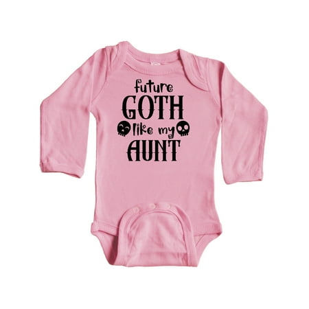 Inktastic Future Goth Like my Aunt with Skulls Gift Baby Boy or Baby Girl Long Sleeve Bodysuit
Inktastic Future Goth Like my Aunt with Skulls Gift Baby Boy or Baby Girl Long Sleeve Bodysuit