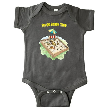 Inktastic I m on Beach Time with Sandbox and Beach Chair Gift Baby Boy or Baby Girl Bodysuit
Inktastic I m on Beach Time with Sandbox and Beach Chair Gift Baby Boy or Baby Girl Bodysuit
