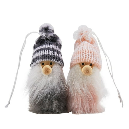 Hanging Glass Ornament 2PC Christmas Small Pendant Wool Plush Doll Pendant Christmas Home Scene Decoration
Hanging Glass Ornament 2PC Christmas Small Pendant Wool Plush Doll Pendant Christmas Home Scene Decoration