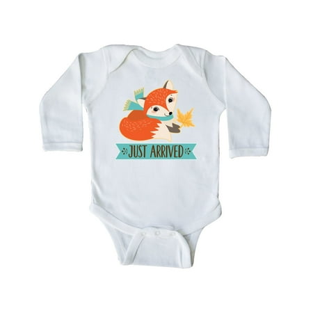 Inktastic Just Arrived Fox New Baby Gift Baby Boy or Baby Girl Long Sleeve Bodysuit
Inktastic Just Arrived Fox New Baby Gift Baby Boy or Baby Girl Long Sleeve Bodysuit