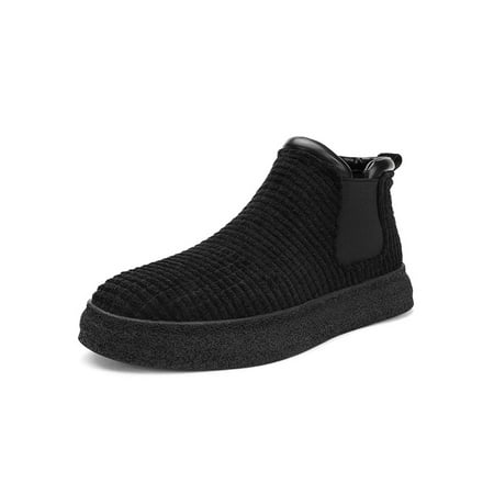Daeful Men Chelsea Boot Elastic Ankle Boots Platform Winter Booties Breathable Anti Slip Dress Bootie Walking Casual Shoes Black 6
Daeful Men Chelsea Boot Elastic Ankle Boots Platform Winter Booties Breathable Anti Slip Dress Bootie Walking Casual Shoes Black 6