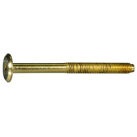6mm-1.00 x 70mm Brass Joint Connector Bolts (5 pcs.)