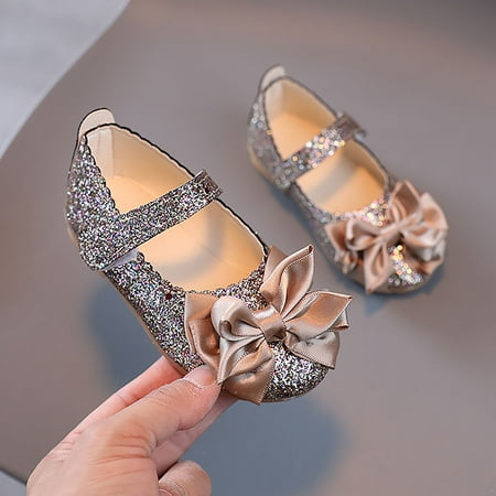 BTJX Kids Baby Girls Bling Bowknot Shoes Single Princess Shoes Sandals Dancing Shoes
BTJX Kids Baby Girls Bling Bowknot Shoes Single Princess Shoes Sandals Dancing Shoes