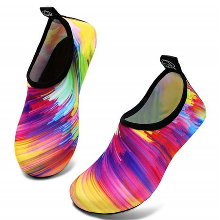 UMYOGO Water Sports Shoes Barefoot Quick-Dry Beach Socks Slip-on for Men Women