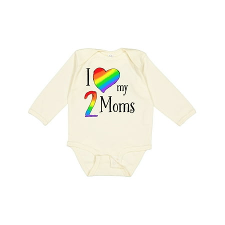 Inktastic I Love My Two Moms- Pride Rainbow Heart Gift Baby Boy or Baby Girl Long Sleeve Bodysuit
Inktastic I Love My Two Moms- Pride Rainbow Heart Gift Baby Boy or Baby Girl Long Sleeve Bodysuit