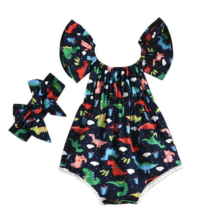 QWERTYU Newborn Infant Baby Toddler Cartoon Animal Short Sleeve Outfits Summer Bodysuit and Set Clothing Set with Headband for Girl 0-2Y
QWERTYU Newborn Infant Baby Toddler Cartoon Animal Short Sleeve Outfits Summer Bodysuit and Set Clothing Set with Headband for Girl 0-2Y