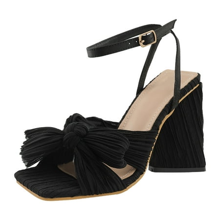 zuwimk Women Sandals Women s Forever and Ever Flip Flop Sandal Black