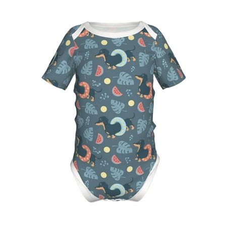 Junzan Watermelons Dachshunds Print Short-Sleeve Baby Climbing Clothes Bodysuits for Infant One-Piece for Baby Boys & Girls Baby Clothes Baby Romper with Snap Closure-18 Months
Junzan Watermelons Dachshunds Print Short-Sleeve Baby Climbing Clothes Bodysuits for Infant One-Piece for Baby Boys & Girls Baby Clothes Baby Romper with Snap Closure-18 Months