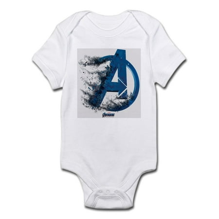 CafePress - Blue/Black Avengers Endgame Lo - Baby Light Bodysuit