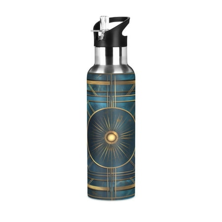 Water Bottles 34oz Straw Lid Wide Mouth Stainless Steel for School Sport Travel Abstract Cerulean Geometric
Water Bottles 34oz Straw Lid Wide Mouth Stainless Steel for School Sport Travel Abstract Cerulean Geometric