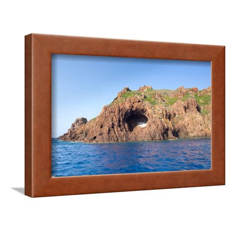 Scandola Nature Reserve, Unesco World Heritage Site, Corsica, France Framed Print Wall Art By O. Drachenko