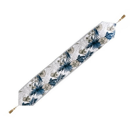 VEAREAR Table Runner with Tassel Anti-shrink Heat Insulation Ink Painting Christmas Festival Decor Table Cloth for Dining Table
VEAREAR Table Runner with Tassel Anti-shrink Heat Insulation Ink Painting Christmas Festival Decor Table Cloth for Dining Table
