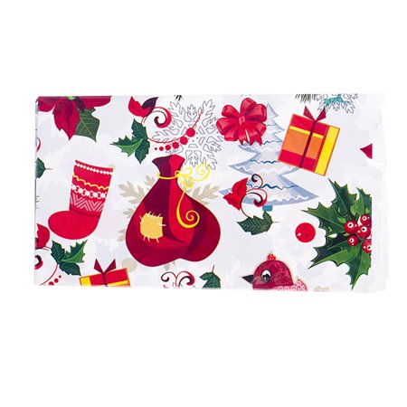 1pc PVC Tablecloth Disposable Printed Christmas Elements Table Covers for Party Festival Decor
1pc PVC Tablecloth Disposable Printed Christmas Elements Table Covers for Party Festival Decor