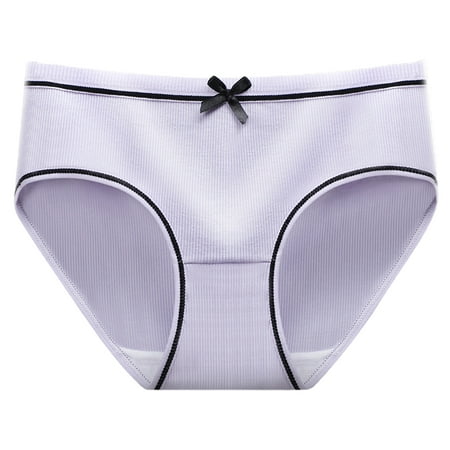 Girls Seamless Underwear With Bowknot Decor Breathable Rib Fabric Sweet Bikini Panties For Women
Girls Seamless Underwear With Bowknot Decor Breathable Rib Fabric Sweet Bikini Panties For Women