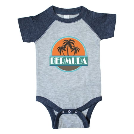 Inktastic Bermuda Vacation Trip Gift Baby Boy or Baby Girl Bodysuit