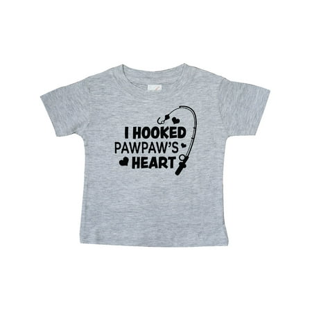 Inktastic I Hooked Pawpaw s Heart with Fishing Rod Gift Baby Boy or Baby Girl T-Shirt
Inktastic I Hooked Pawpaw s Heart with Fishing Rod Gift Baby Boy or Baby Girl T-Shirt