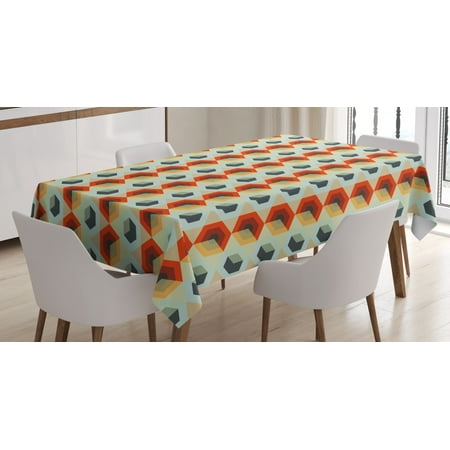 Geometric Tablecloth Hexagonal Comb Pattern Abstract Rhombus Borders Modern Artistic Rectangular Table Cover for Dining Room Kitchen 52 X 70 Inches Orange Dark Blue Baby Blue by Ambesonne
Geometric Tablecloth Hexagonal Comb Pattern Abstract Rhombus Borders Modern Artistic Rectangular Table Cover for Dining Room Kitchen 52 X 70 Inches Orange Dark Blue Baby Blue by Ambesonne